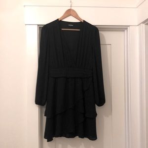 Express fit-and-flare dress